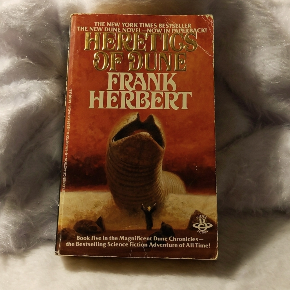 Vintage Heretics of Dune 80s Edition by Frank Herbert